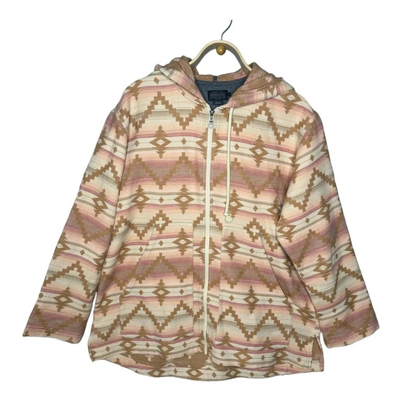 Pendleton Oversized Double Soft Hoodie. Sz: Large - Picture 4 of 9